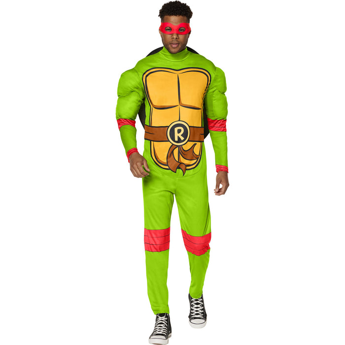 Join the rest of the TMNT with this officially licensed Raphael costume. You'll be ready to take on any villains that come your way.