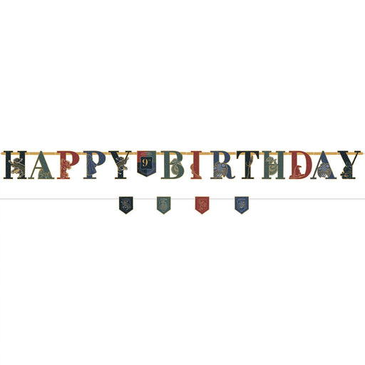 Harry Potter Personalized Jumbo Happy Birthday Letter Banner Kit
