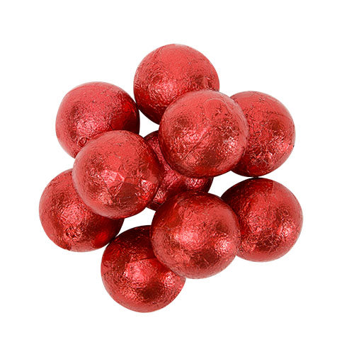 Each 1.5lb bag contains delicious, creamy chocolate balls wrapped in shiny red foil. 