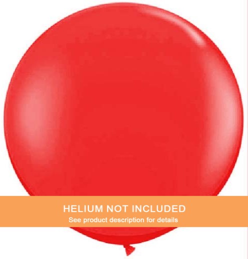 Red Latex Balloon, 36" | 2 ct