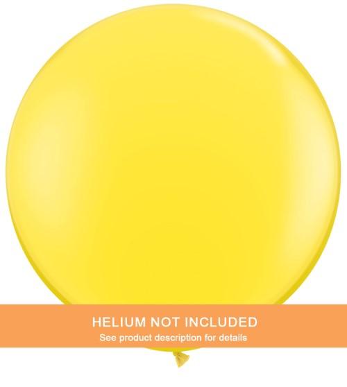 Yellow Latex Balloon, 36'' | 2 ct