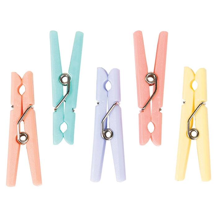 Baby Shower Plastic Clothespins | 24ct