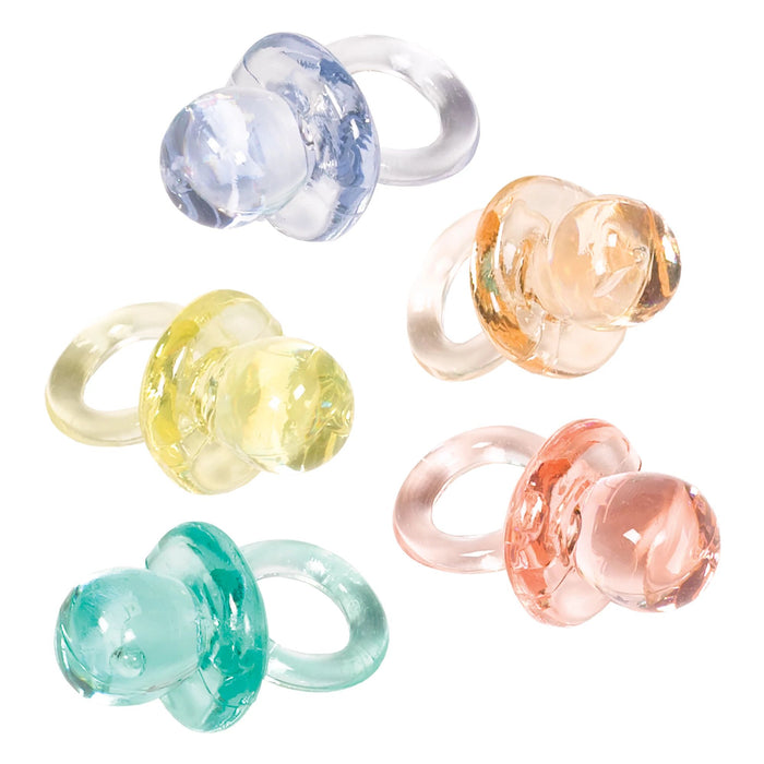 Baby Shower Plastic Mini Pacifiers | 24ct