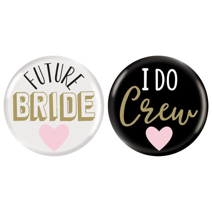 "I Do Crew" Bachelorette Buttons | 1ct