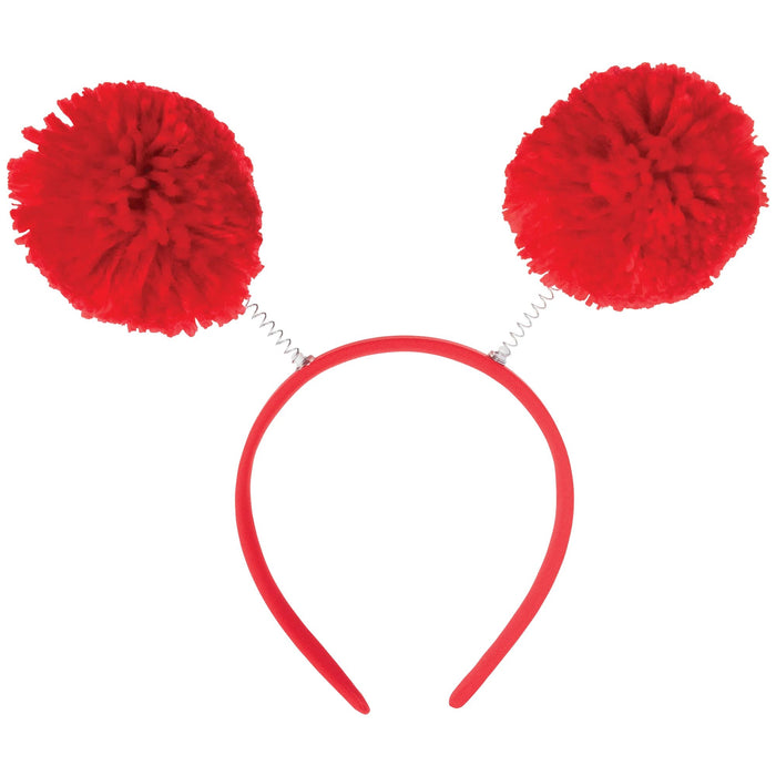 Red Pom Pom Headbopper | 1ct