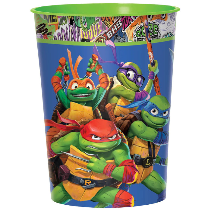 Teenage Mutant Ninja Turtles Mutant Mayhem Plastic Favor Cup 16oz | 1ct