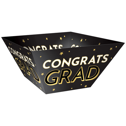A 12-Inch Graduation Large Square Paper Bowl.