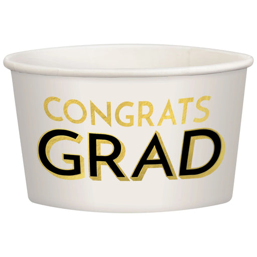 A 9.5 Ounce Graduation Congrats Grad Treat Cup.