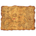 The front of the Plastic Pirate Treasure map