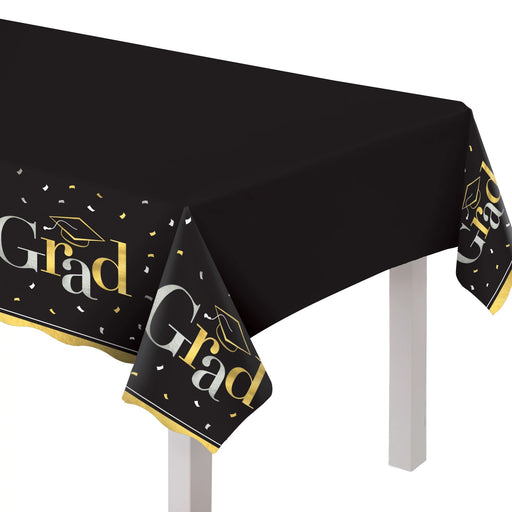CLASS DISMISSED Plastic Table Cover - 54" x 102"