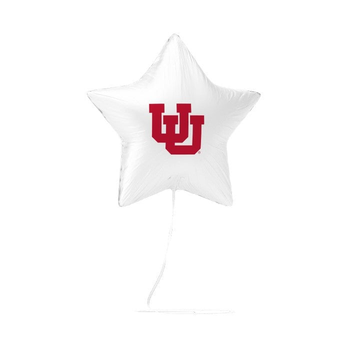 Utah Utes Interlocking U Logo Mylar Balloon 17" | 1 ct