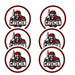 American Fork Sticker Seal - 2" (6 stickers)