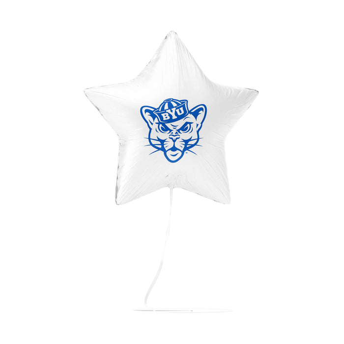 BYU Sailor Cougar Logo Mylar Balloon 17" | 1 ct