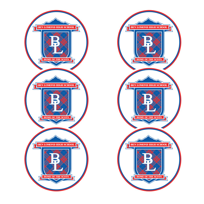 Ben Lomond Sticker Seal - 2" (6 stickers)
