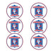 Ben Lomond Sticker Seal - 2" (6 stickers)