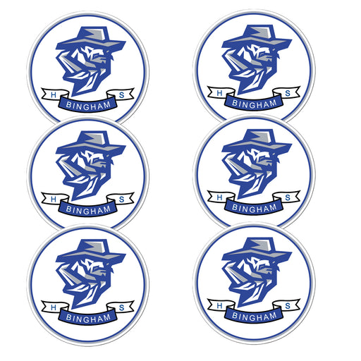 Bingham Sticker Seal - 2" (6 stickers)