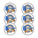 Bonneville Sticker Seal - 2" (6 stickers)
