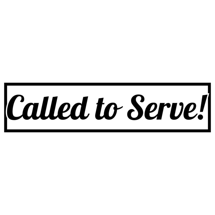 Missionary Called To Serve To Go Banner, 50" x 13" | 1 ct