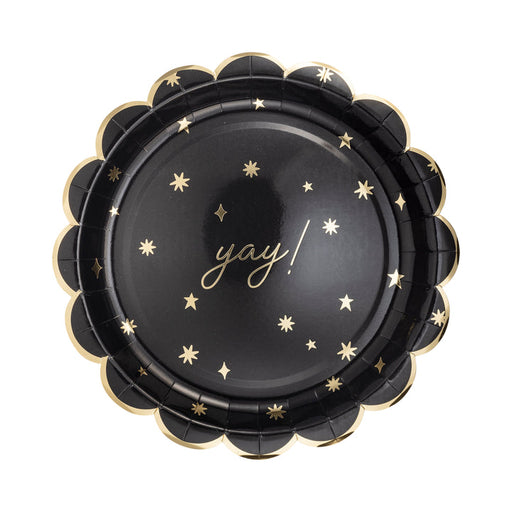 Yay Star Paper Plate - 9"