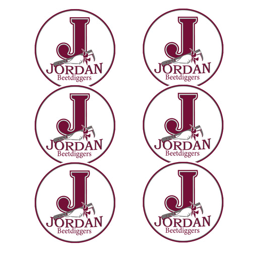 Jordan Sticker Seal 2" (6 stickers)