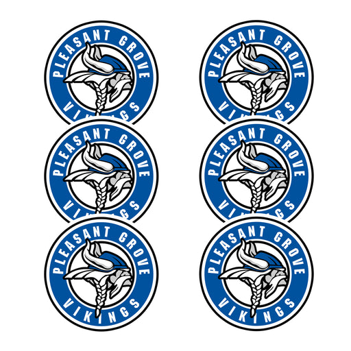 Pleasant Grove Sticker Seal 2" (6 stickers)