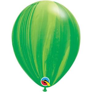 Green Agate Latex Balloons 11" | 25 ct
