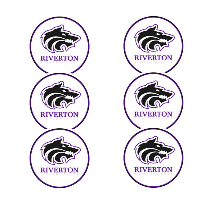 Riverton Sticker Seal 2" (6 stickers)