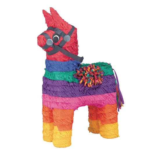 Rainbow Donkey Piñata | 1ct