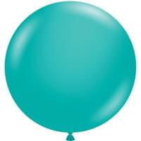Tropical Teal Latex Balloon 36'' | 2ct