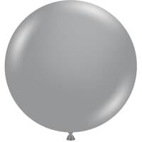 Metallic Silver Latex Balloon 36'' | 2ct