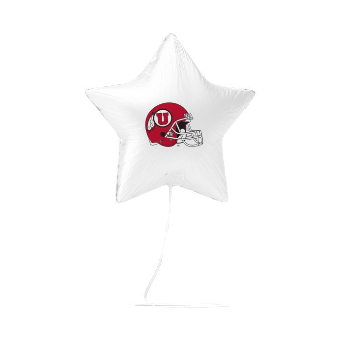 Utah Utes Football Helmet Mylar Balloon 17" | 1 ct