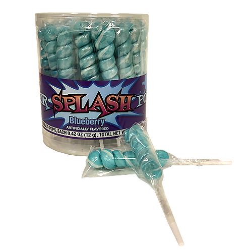 Get ready for a burst of flavor with our Baby Blue Color Splash Green Blueberry Lollipops! Featuring a pack of 30, these lollipops are perfect for satisfying your sweet tooth. With a splash of baby blue color and a delicious blueberry taste, these lollipops will add a fun and tasty twist to any occasion.