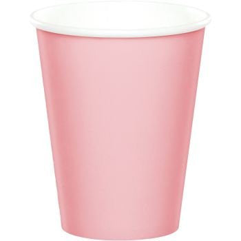 Classic Pink Paper Cups, 9 oz. | 24 ct