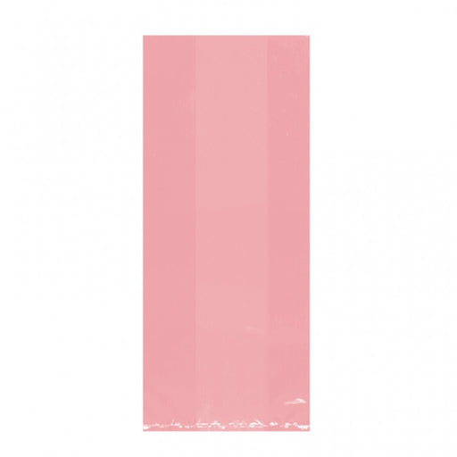 New Pink Cellophane Bag, Small | 25 ct