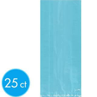 Caribbean Blue Cellophane Bag, Small | 25 ct