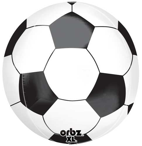 Soccer Ball Orbz Balloon, 15'' | 1 ct