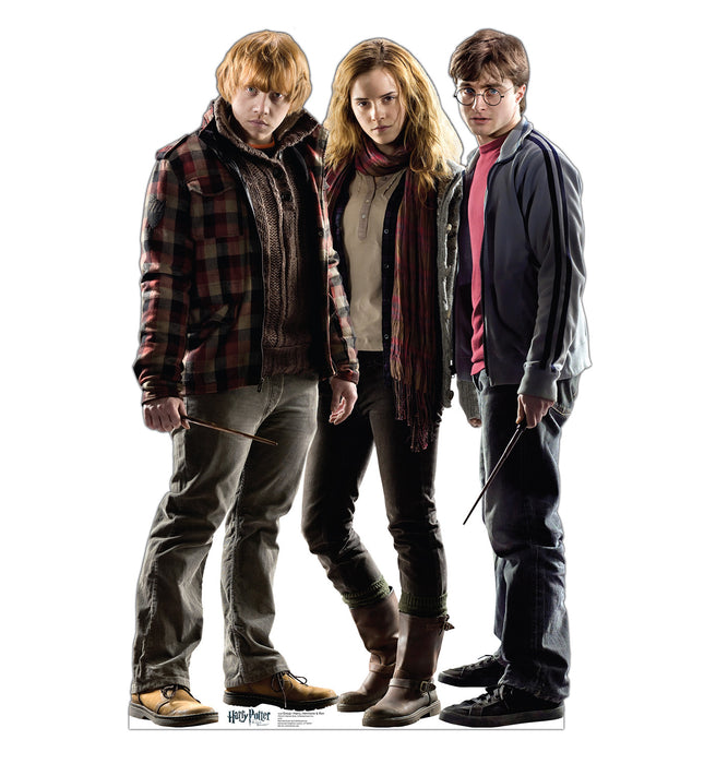 Harry, Ron, and Hermione Lifesize Standup
