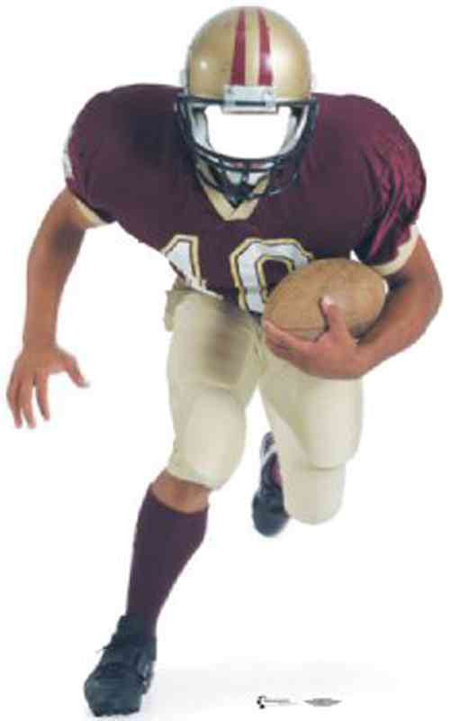 Football Player Lifesize Stand-In