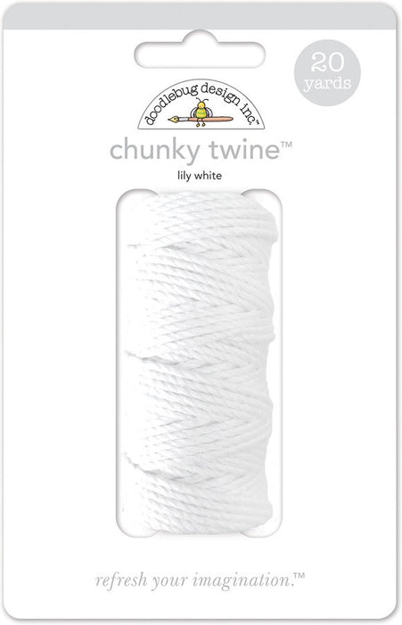Lily White Chunky Twine 20 Yards | 1ct
