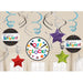Officially Retired Swirl Decorations | 12 ct