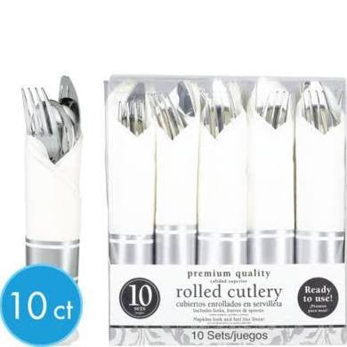Rolled Cutlery | 10 ct