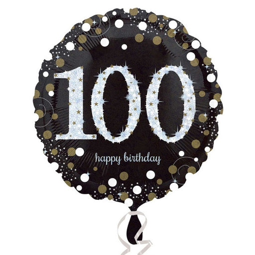 Sparkling 100 Mylar Balloon, 18'' | 1ct