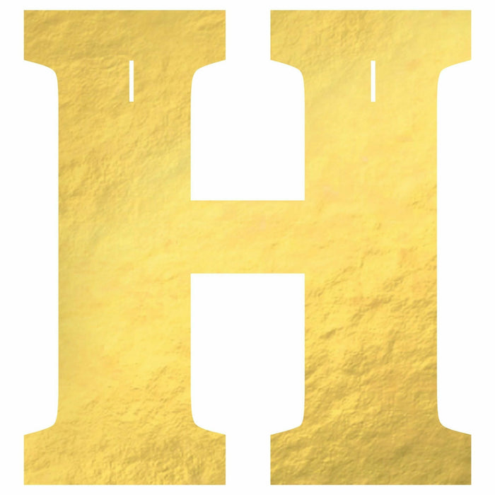 Create Your Own Banner "H" Gold Foil | 1ct