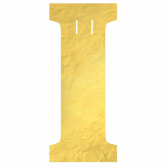 Create Your Own Banner "I" Gold Foil | 1ct