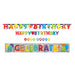 Birthday Celebration 4-in-1 Value Pack Banners