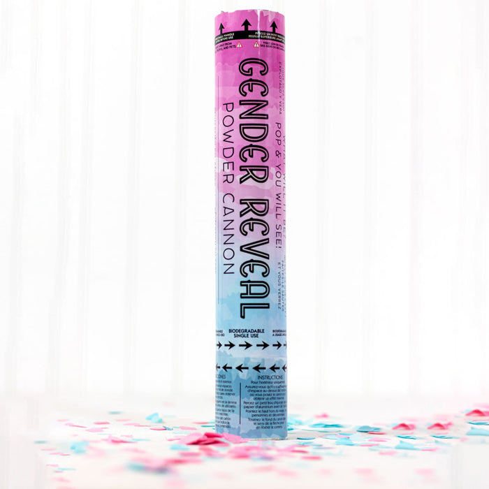 12" Gender Reveal Powder Cannon Blue | 1ct