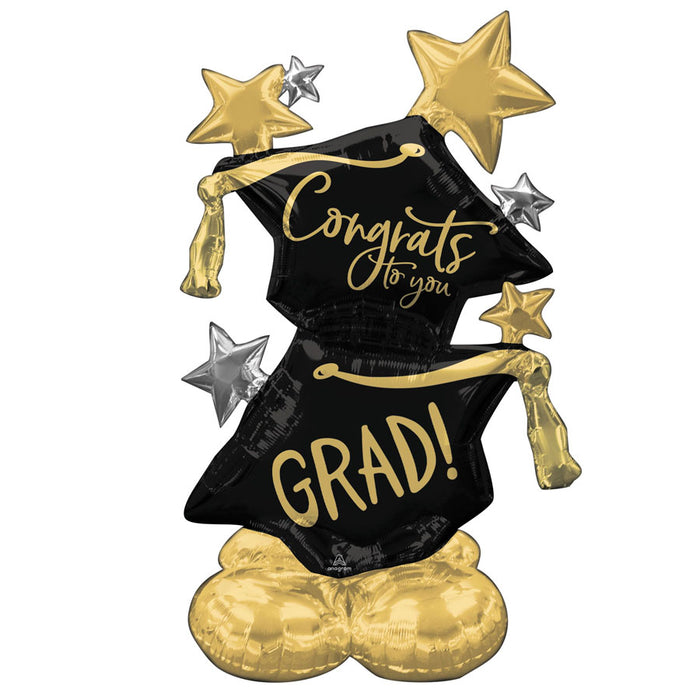 Graduation Airloonz Congrats To You Grad Uninflated 51" | 1ct