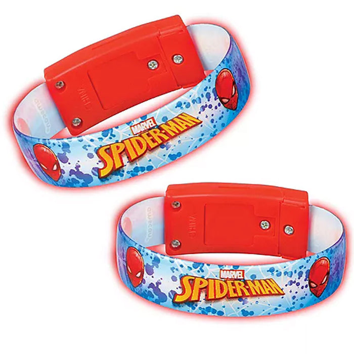 Light-Up Spider-Man Webbed Wonder Bracelets | 4ct