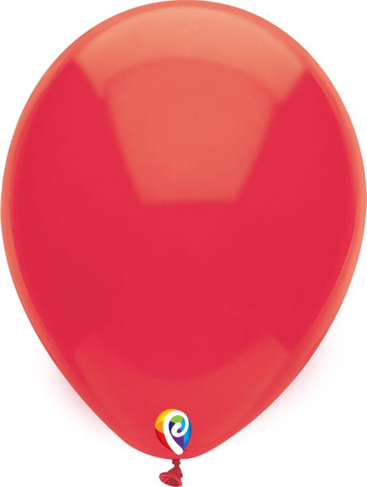 Red Latex 7" Balloons 50 ct | 1ct
