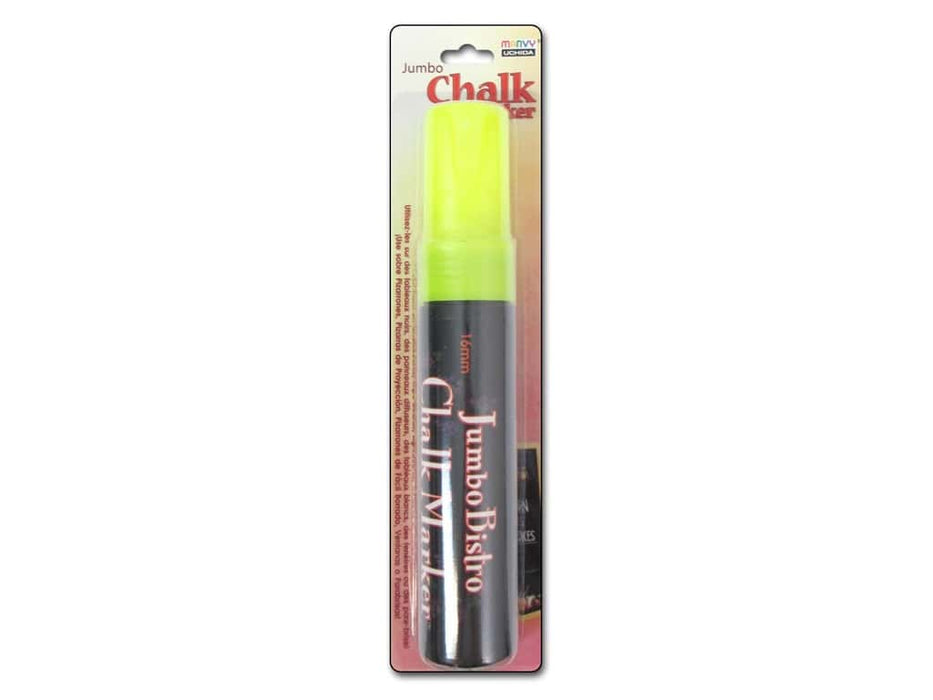 Jumbo Chalk Marker Fluorescent Yellow | 1ct